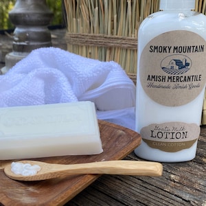 Amish Full Size Goat Milk Soap and Lotion Set