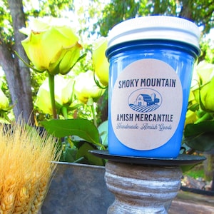 Amish Farm Made *Honeysuckle* Scented Hand Poured Jelly Jar Candle