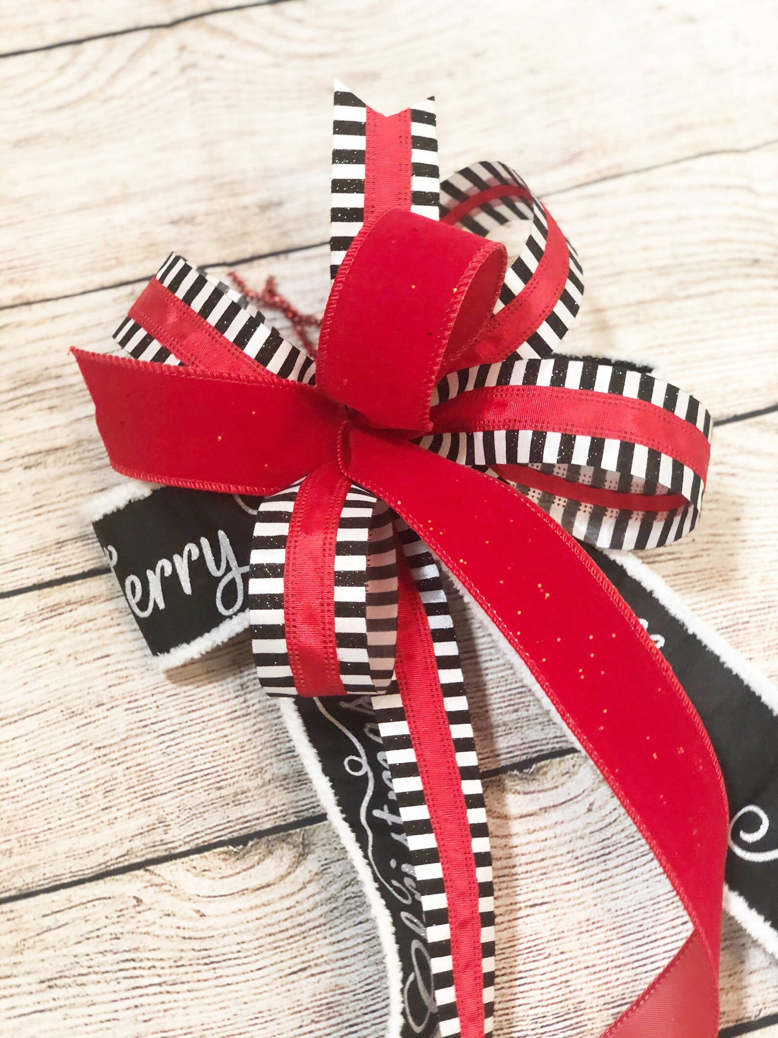 Christmas bow deluxe bow big bow gift wrapping home decor Etsy