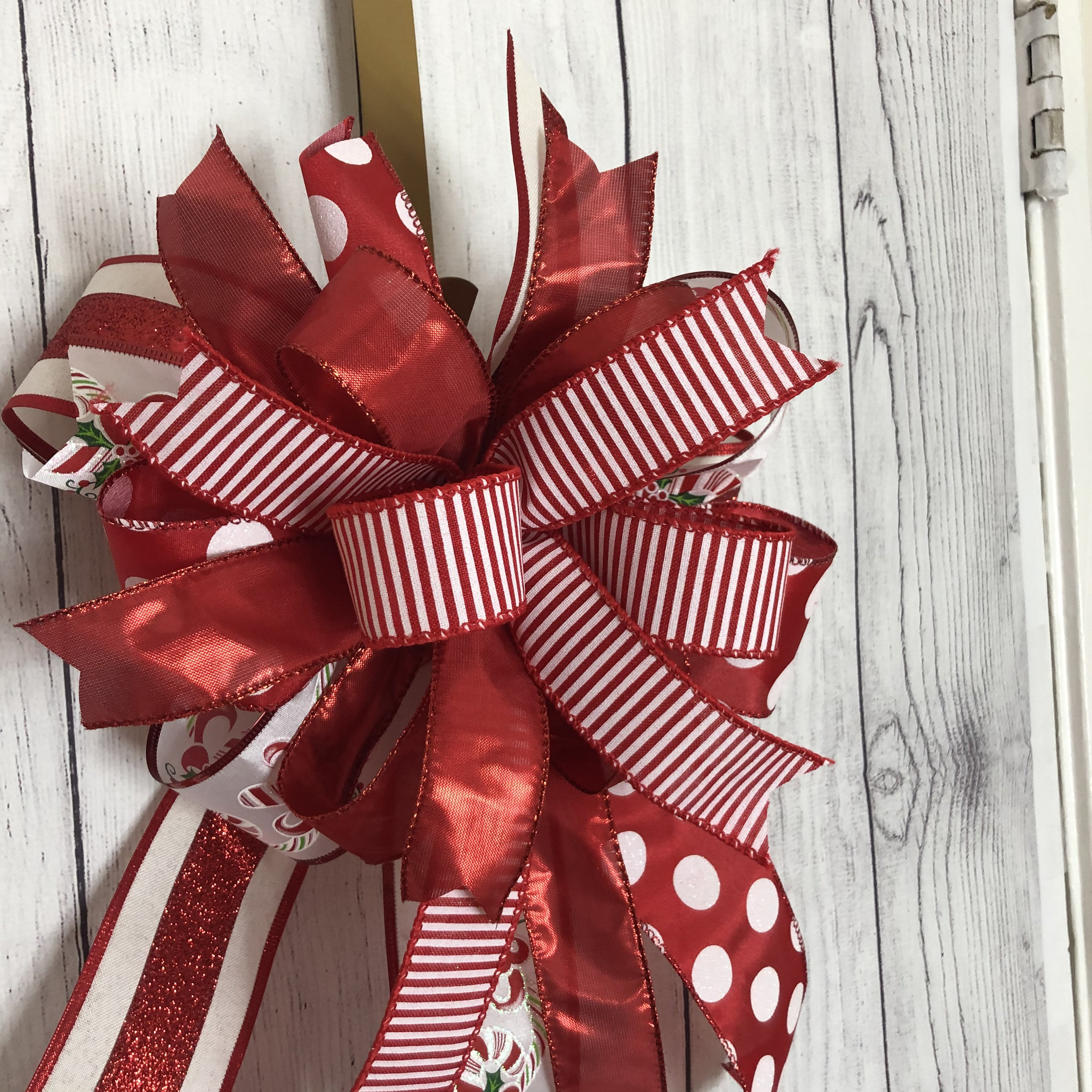 christmas package bows