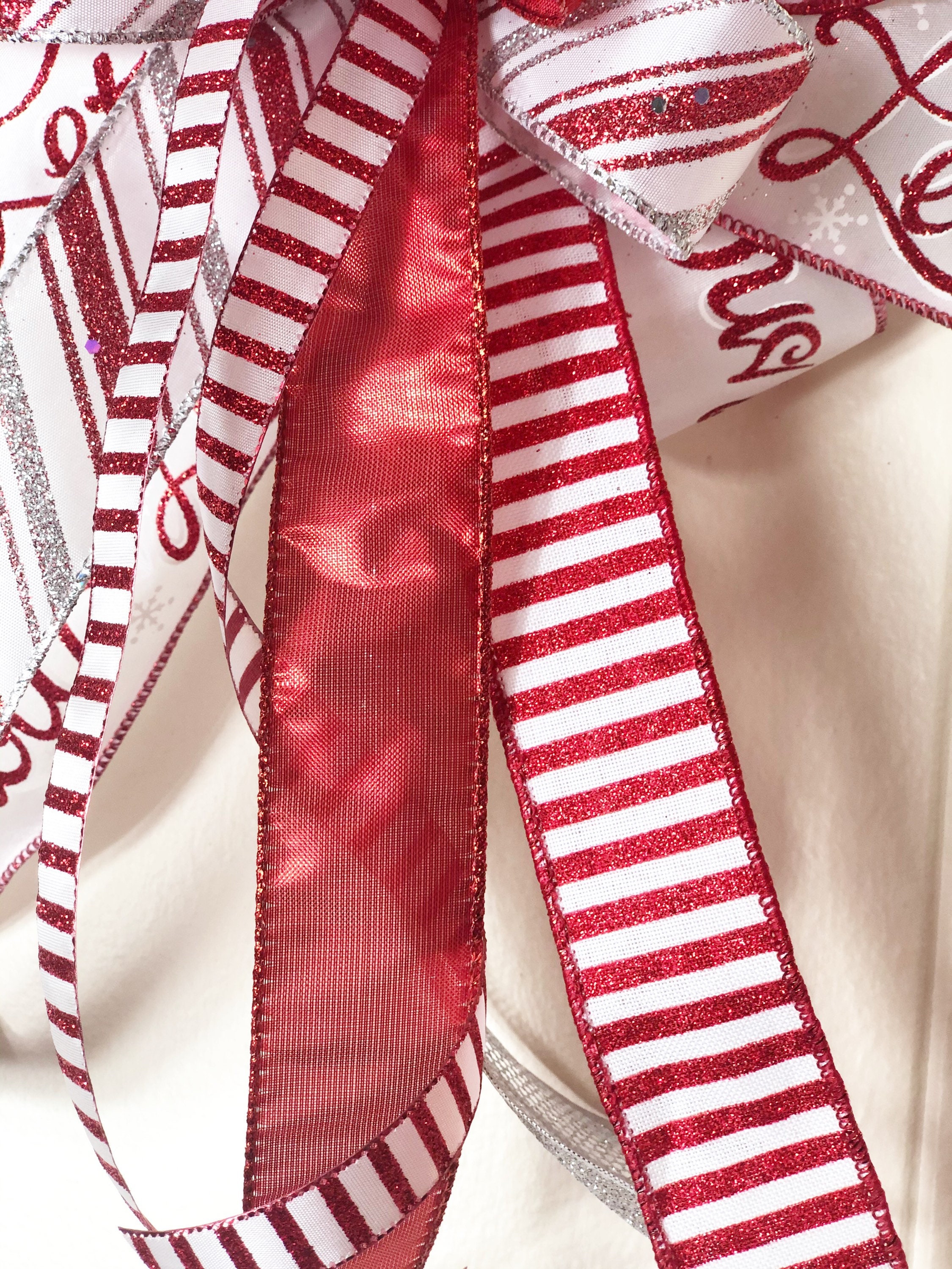 Pre made bows Christmas bow best selling bow tree topper Etsy