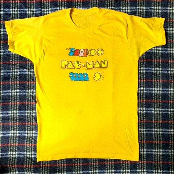 Vintage Pac Man Tshirt 1982 Bally/Midway Mfg. Co.