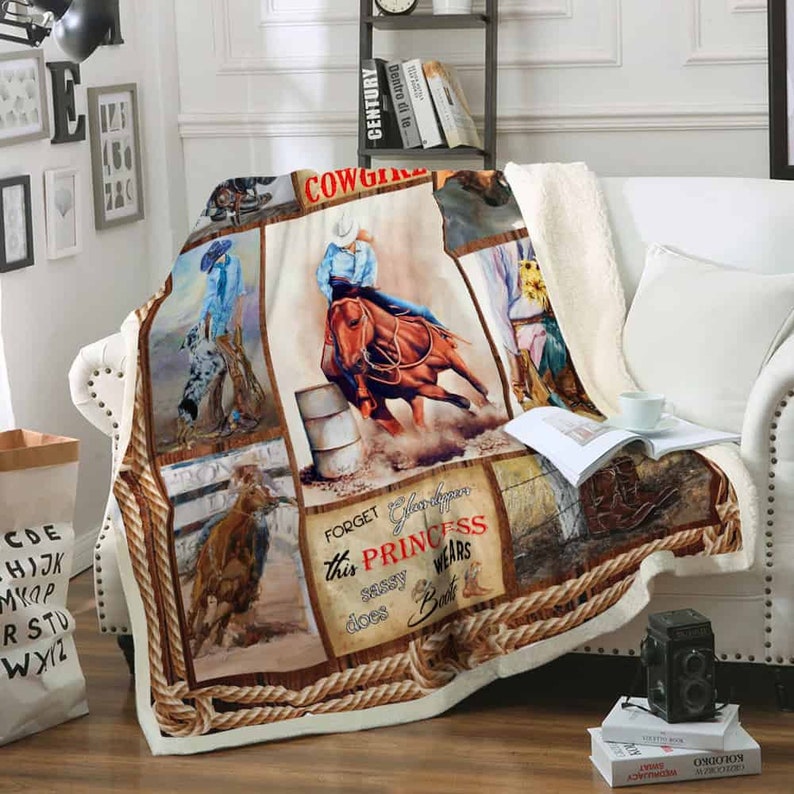 Born To Be A Cowgirl Special Quilt Blanket Bedroom Decor Quilts King Queen Twin Size Sofa Sherpa Blanket For Baby Adult Quilt Sale Now