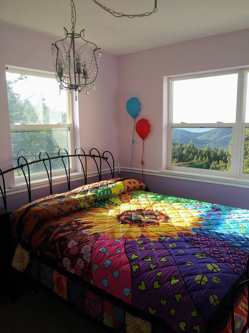 Handmade Blanket Suicide-awareness-Decorative items Bedroom Quilted Sofa Blanket for birthday Graduation Noel-Blanket Sale Now