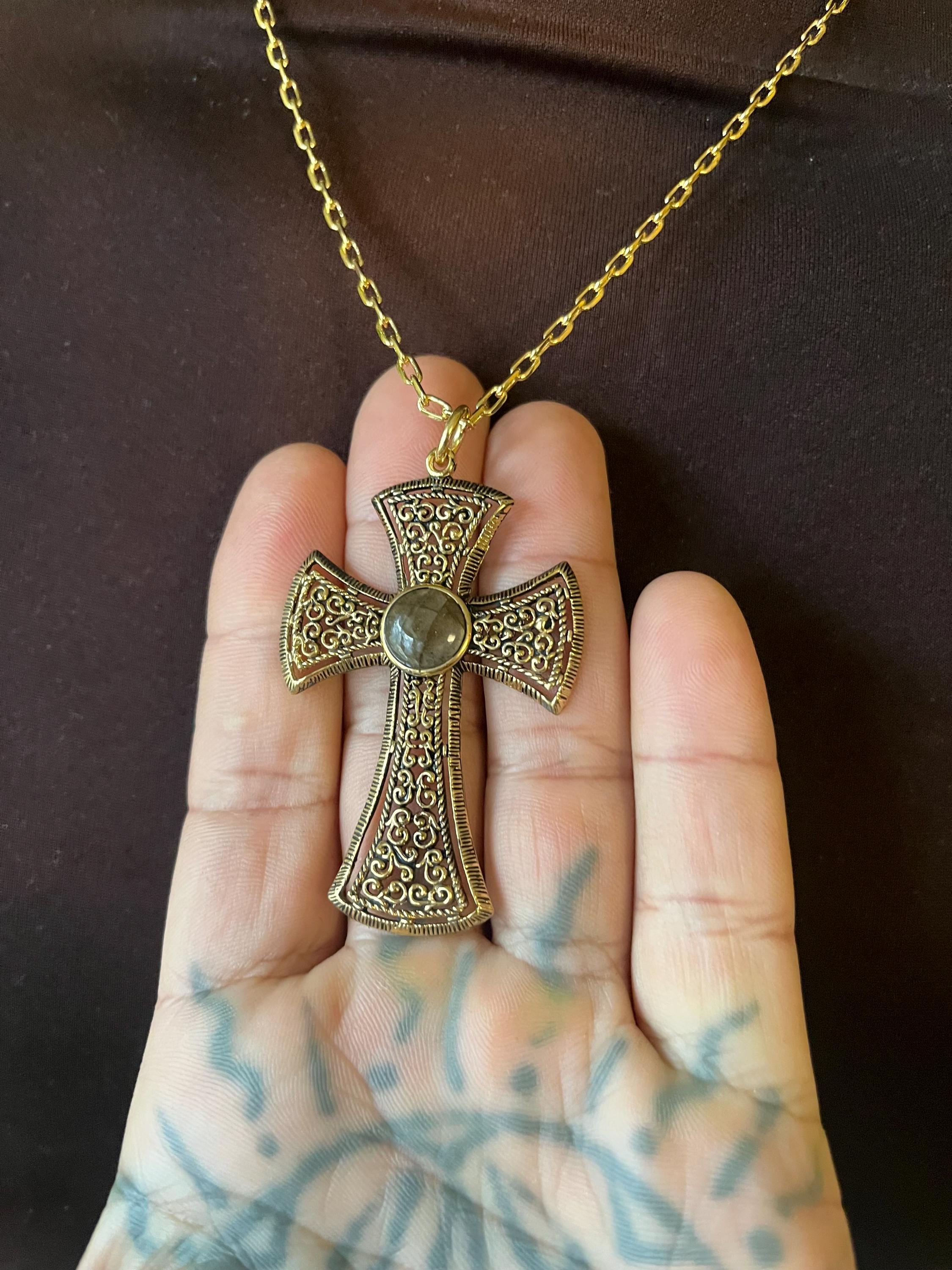 Ozzy osbourne cross necklace - Etsy 日本