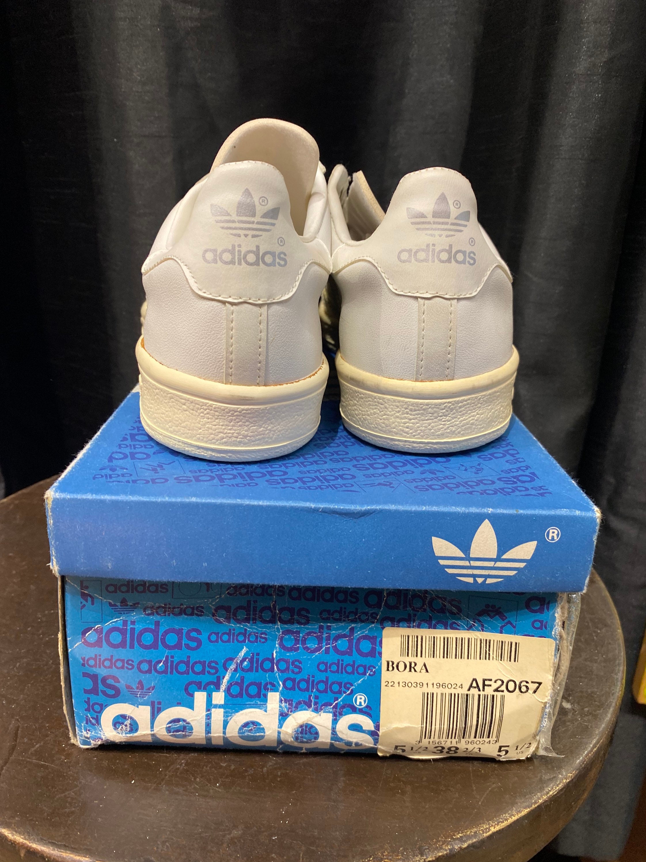1980s Adidas Bora U.K. 5 Usa 6 Euro 38 Made in Spain Unworn BNIB