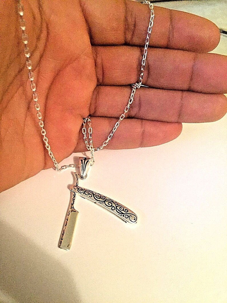 Cut Throat Tattoo SALE 1940s 50s Cut Throat Barber Tattoo Rockabilly Barber Punk | Etsy