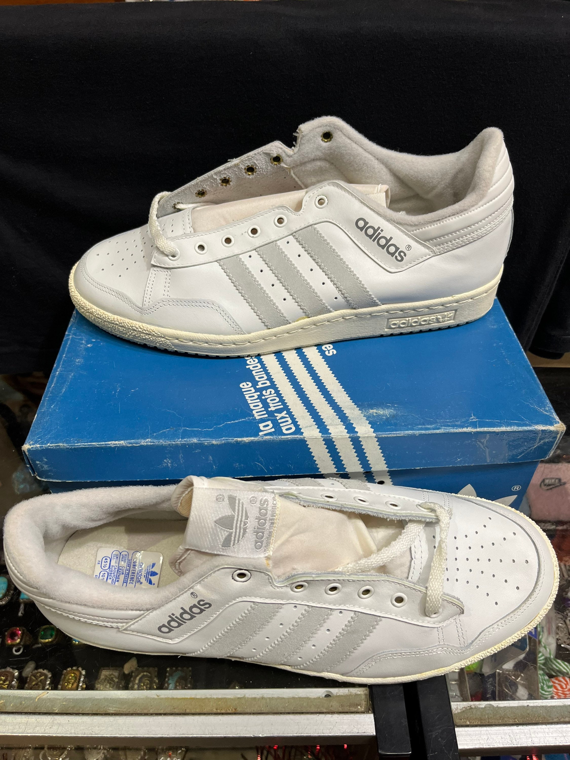 ADIDAS IVAN LENDL SUPREME Tennis Shoes Sneakers Vintage Rare Made In France