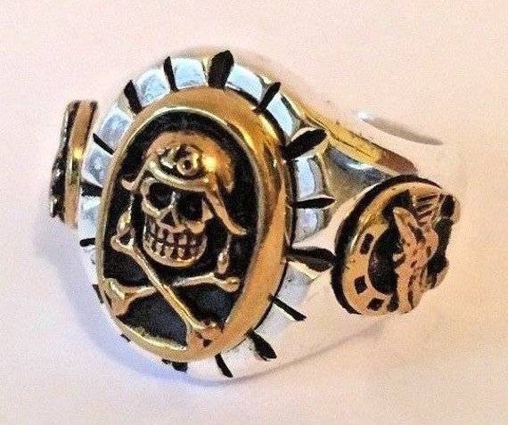 50s 50年代 スカル メキシカンリング ロカビリー バイカー ホットロッド