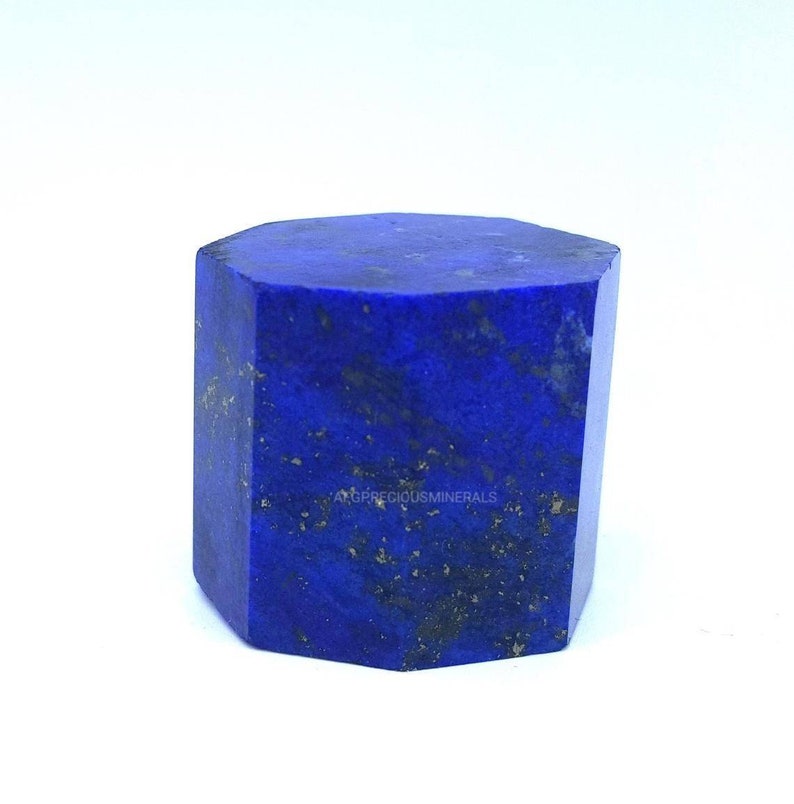 Lapis Lazuli 100 Natural Royal Blue 1 Pieces Facet Crystal 50 Etsy