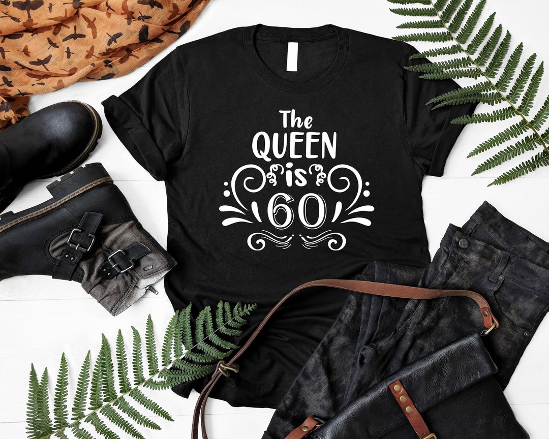 60th Birthday Gift for Women the Queen is 60 60th Birthday - Etsy