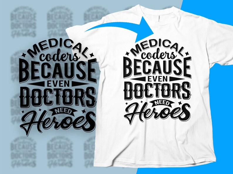 Medical Coder Colorful Design Medical Coder Hero SVG PNG: Cricut & Silhouette Cut File (digital ...