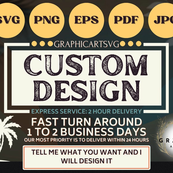 Custom SVG, Custom SVG files for Cricut - Cricut, silhouette cut file, Convert To SVG, Logo To Vector, Custom Graphic Design Service