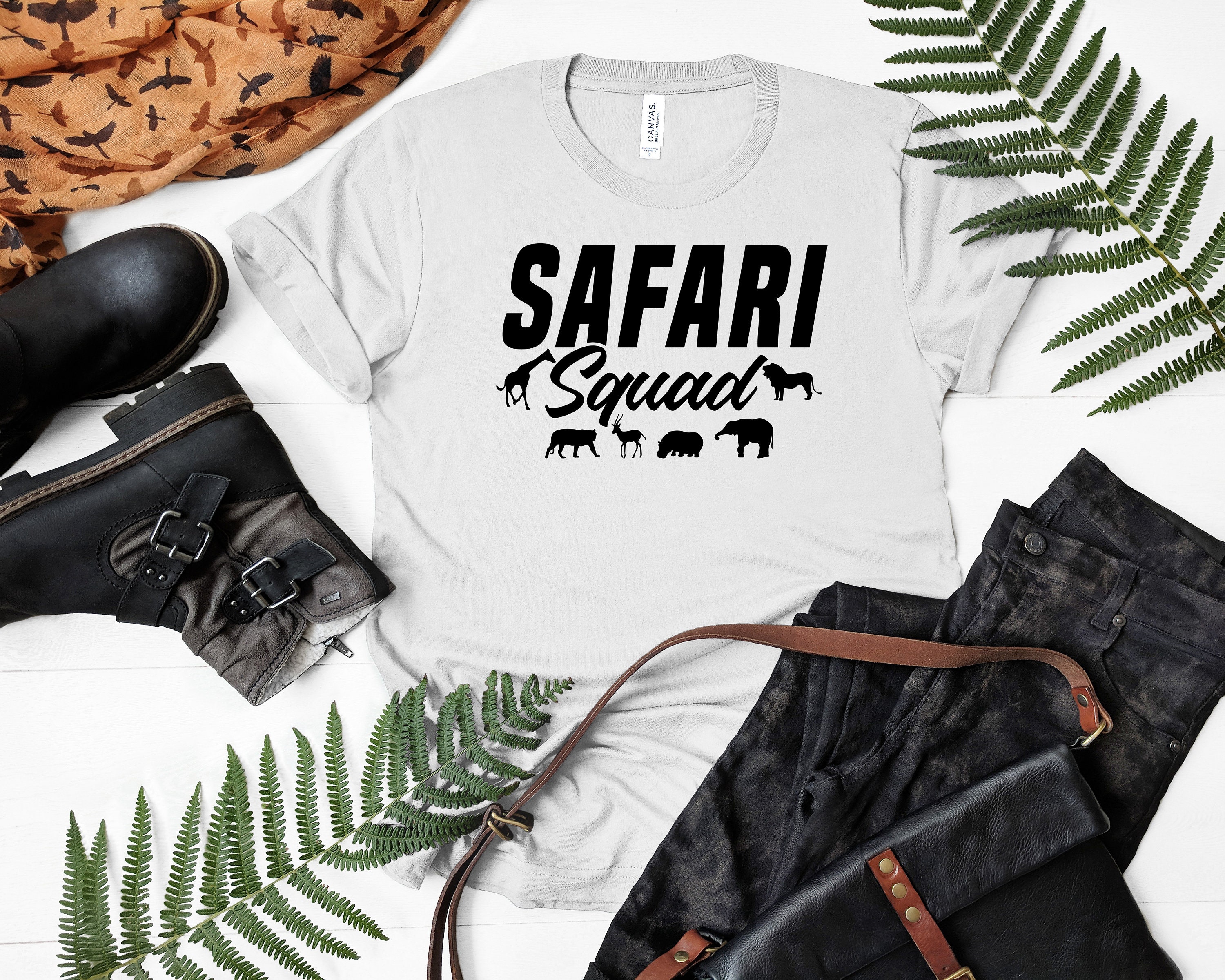 Safari Squad Unisex Shirt Safari Shirt Safari Gift Safari Etsy