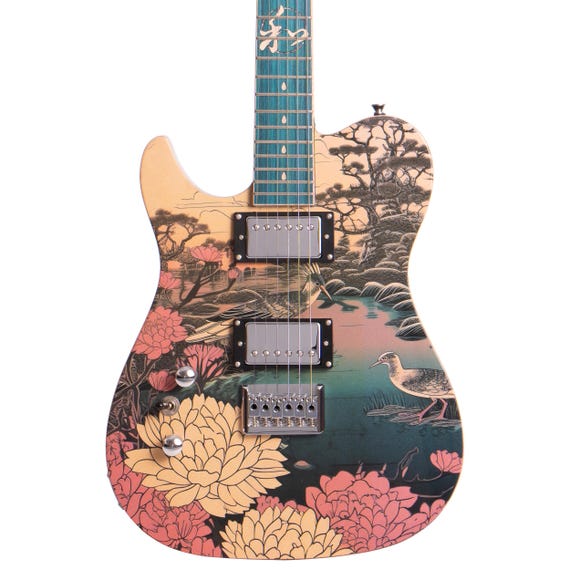 Lindo Left Handed Koya Electric Guitar | Composite Neck