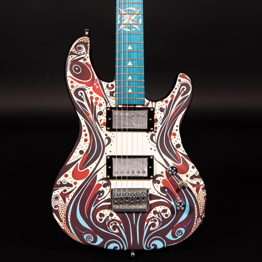 Lindo Sahara V2 Electric Guitar | Nautical Star Inlay | Solid Maple ...