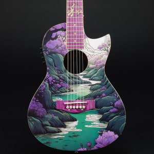 Lindo Ryokou Electro Acoustic Travel Guitar | Japanese