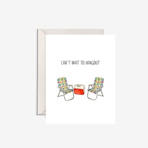 carte d'ami, j'ai hâte de vous voir, carte vous manquez, carte rétro, carte mignonne, sortons carte, rattrapons-nous