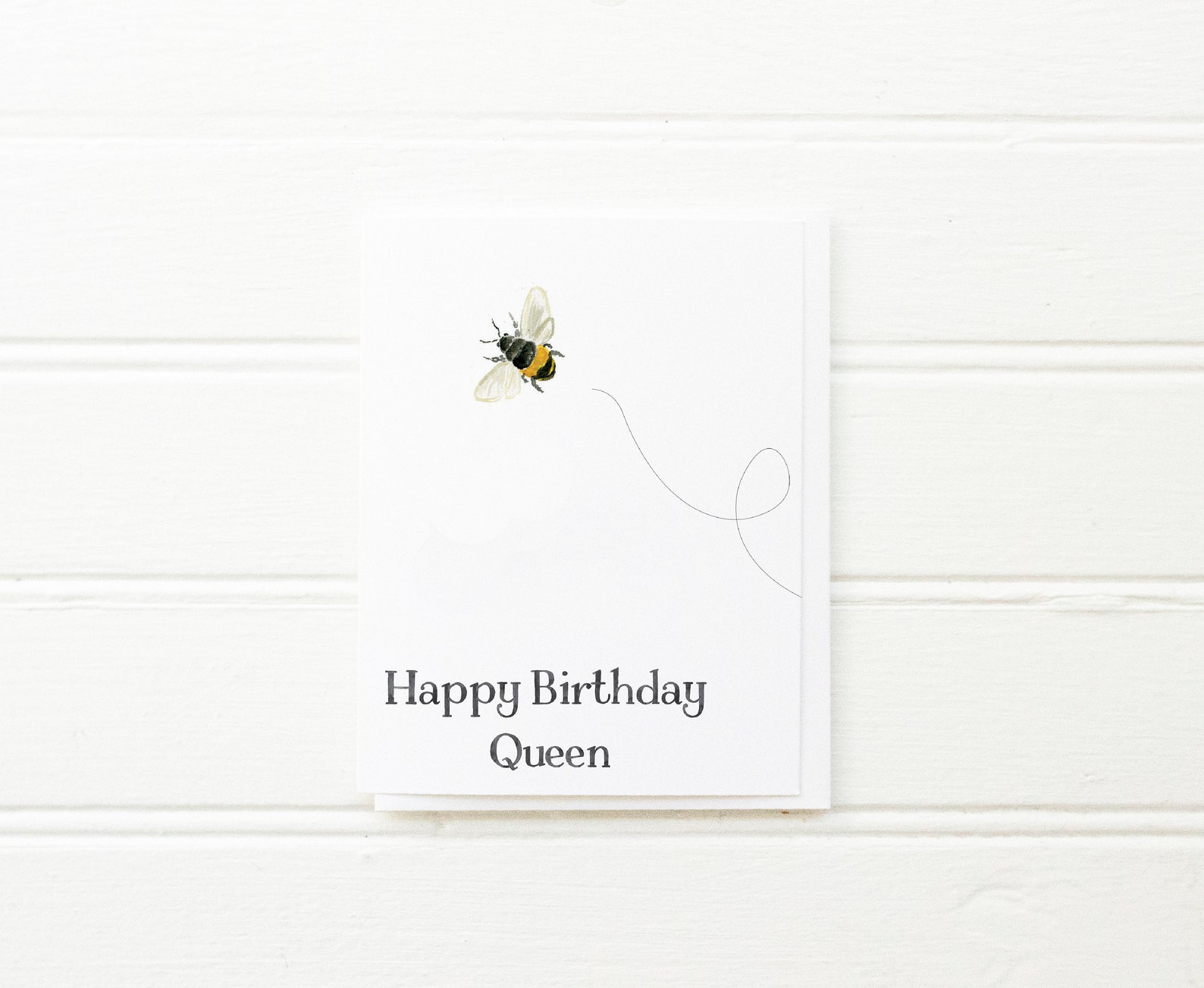 Queen Birthday Card Bee Birthday Card Queen Bee Birthday - Etsy