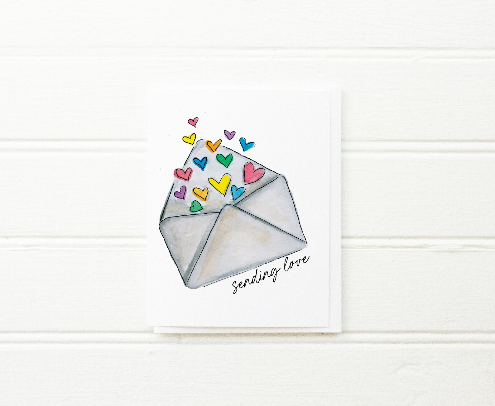 Sending Love Sending Love Card Thinking of You Card Love - Etsy