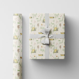 camping gift wrap