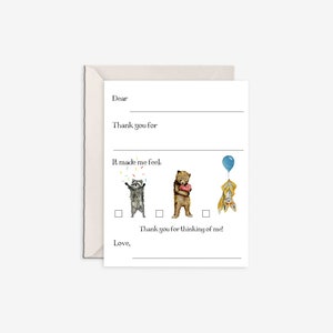 Kinder Danksagungen, Dankeschön Briefpapier, süße Kinderkarten, Dankeschön ausfüllen, Kinder Dankeschöns zum Ausmalen, Dankeschöns
