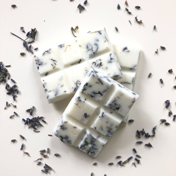 Lavender Botanical Soy Wax Melt Snap Bars - Vegan Friendly