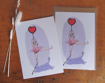 Dancer Card - A6 - Original greeting card