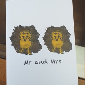 Igel Hochzeitskarte