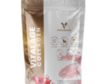 VitalHealth Vitalage Collagen Blend, Luminosità e Mobilità - 300 g