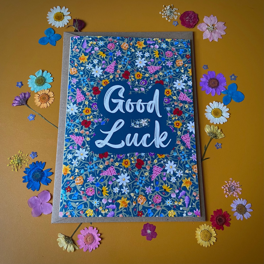 Good Luck Card - Etsy Österreich