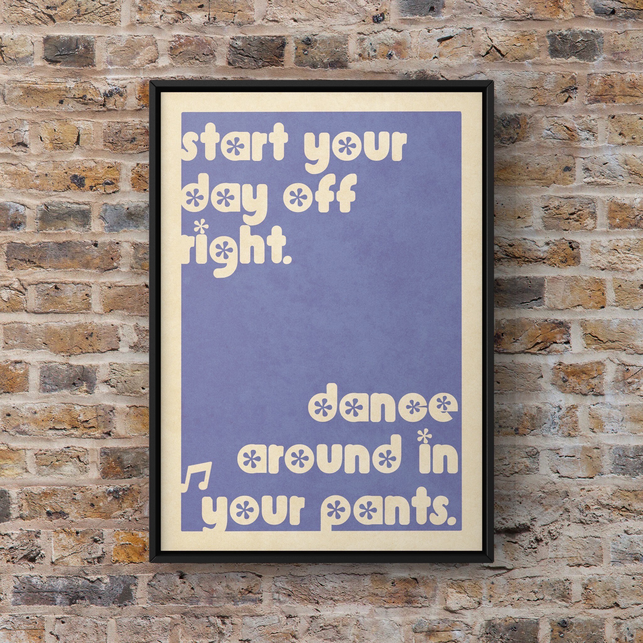 Dance in Your Pants Print Etsy