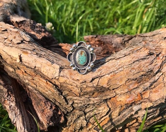 Number 8 Turquoise Ring