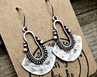 Silver Dangle Earrings
