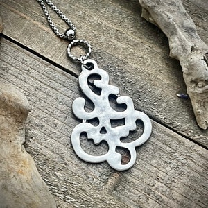 Long Layering Silver Necklace
