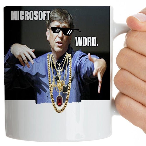 Gangsta Gates Mug Funny Coffee Mug Bill Gates Mug Microsoft - Etsy Gangsta Gates Mug Funny Coffee Mug Bill Gates Mug Microsoft - Etsy