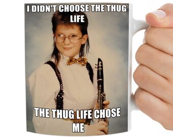 Thug Life Mug - Etsy Ireland Thug Life Mug - Etsy Ireland