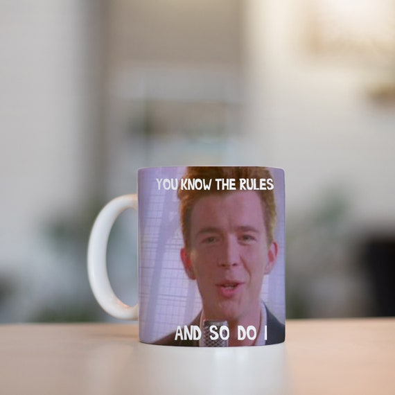 Rickroll meme - Rickroll - Mug