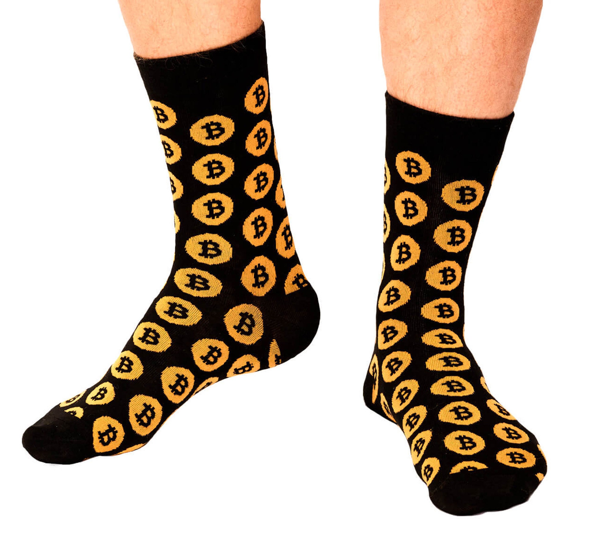 Bitcoin Cryptocurrency Socks Crypto Currency Novelty Unisex Etsy