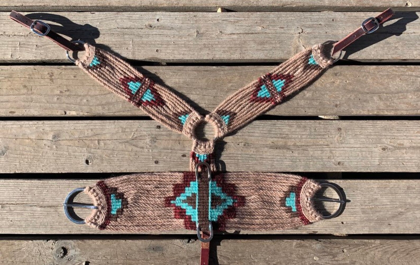CUSTOM Cinch & Breast Collar Set Handmade Etsy