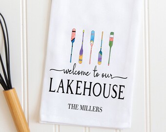Lake House Tea Towel Etsy