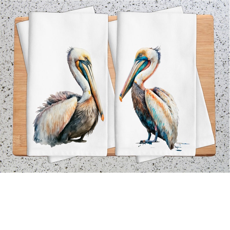 Secondfloorplease Pelican Tea Towels - Thumbnail 2