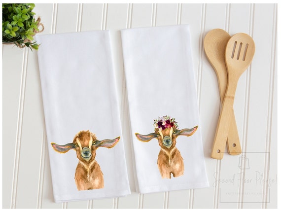 Goat Tea Towel, Baby Goat Hand Towels, Goat Kitchen Towel, Gift for Her,  Goat Gift, Goat Dish Towel, Goat Kitchen Decor, Goat Towel Set -  Norway