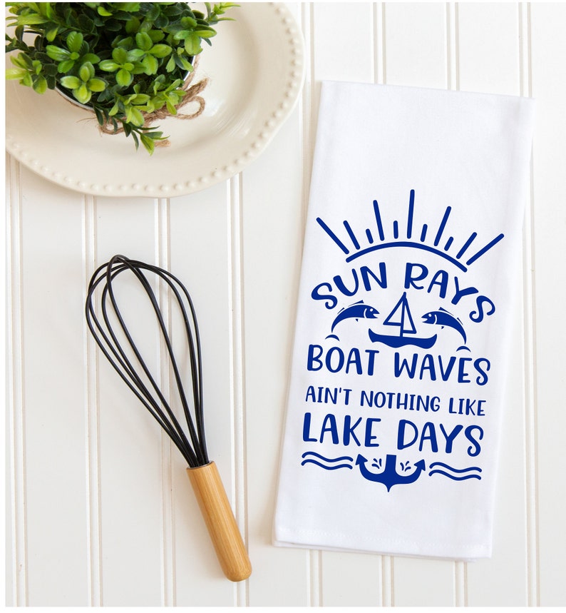 Secondfloorplease Tea Towel