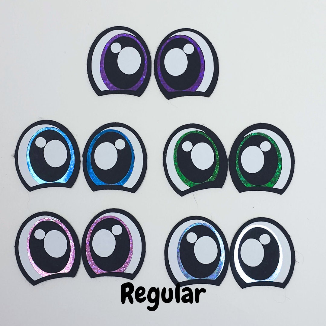 Jewel Felt Eyes pk of 5 Amigurumi Felt Felt Eyes for Etsy