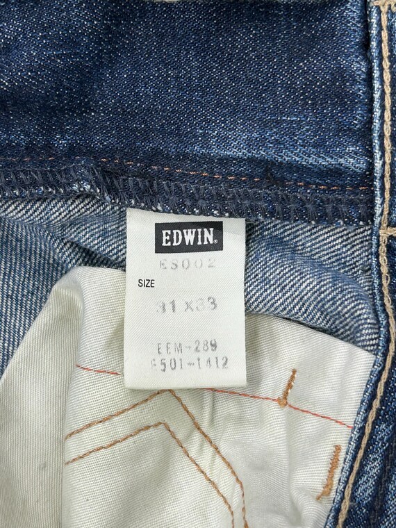 90s Edwin E-function Baggy Distressed /  Size W33 - image 16