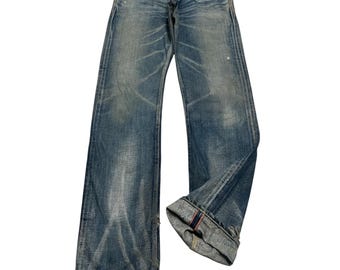 Jaren 90 Edwin Selvedge Faded Mud Washed / Maat: W33