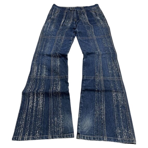 Tornado tornado Mart flare denim pants 00s Japanese label Japan