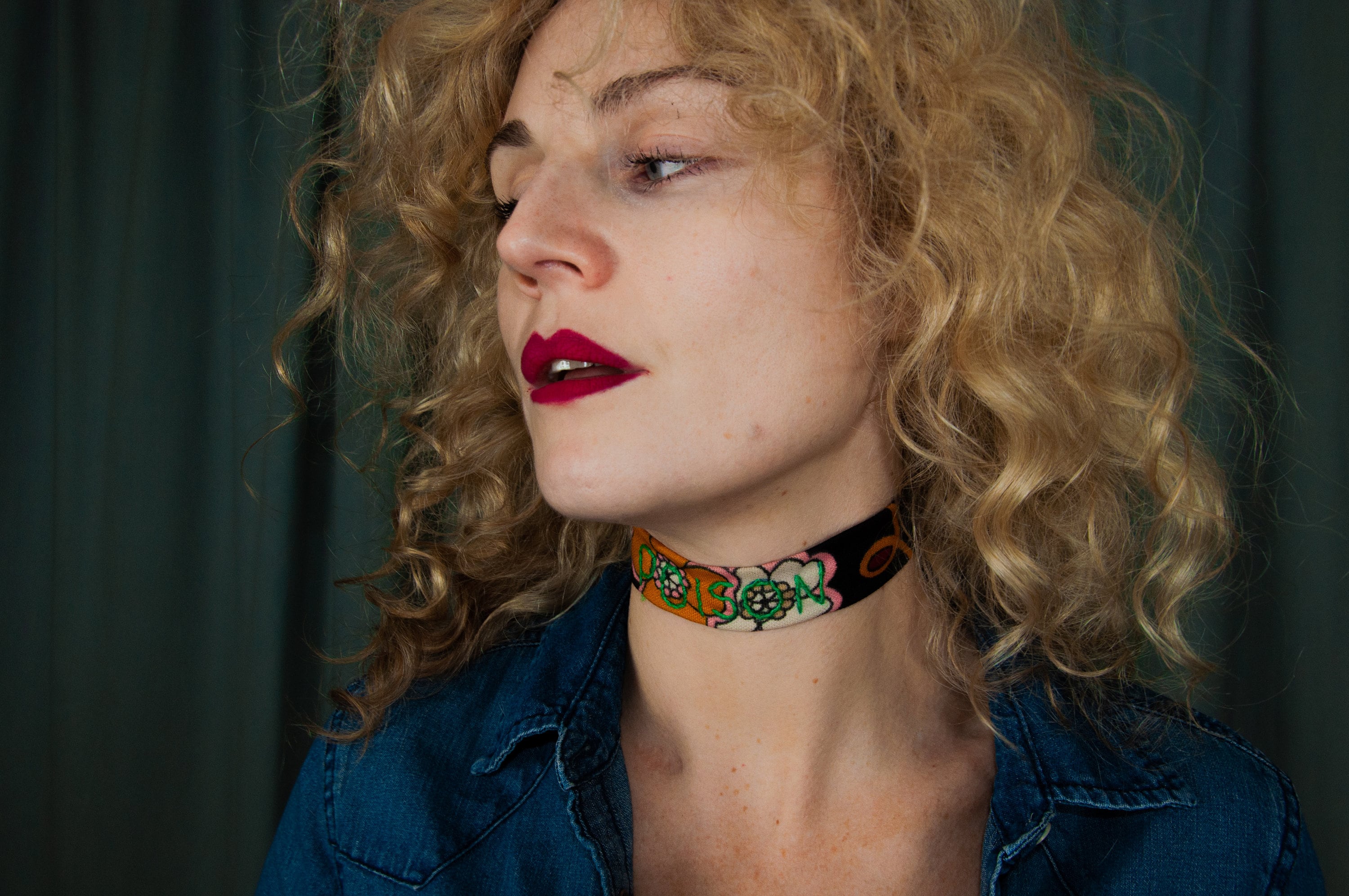 70's Fringe Bead Choker — Daisy Canyon Vintage