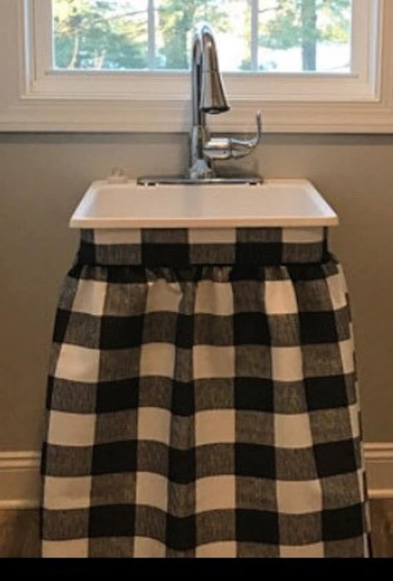 Dorm Room Sink Skirt / Table Skirt/ Store Display Skirt Etsy